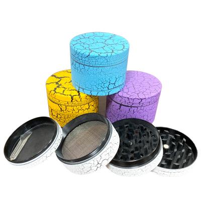 China Wholesale 50mm Aluminum Alloy 4 Layers Dry Herb Grinder For Smoking Accessories Dry Herb Grinder Tobacco Grinder Custom Made Best Quality for sale