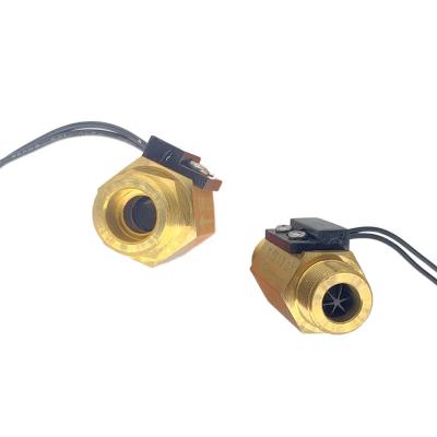 China China Manufacturer Brass Material Bsp 1/4 250V 70W Adjustable Water Air Chemical Flow Switch For Air Line For Sale SK-2020-CL for sale