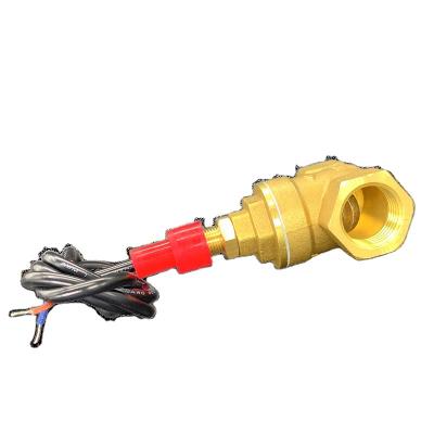 China Dn15 Low Flow Magnetic Electronic Brass One Way Wholesale Reed Switch Est Price Water Heater Flow Sen Hardware G1/2 70W SK-DN15-DB for sale