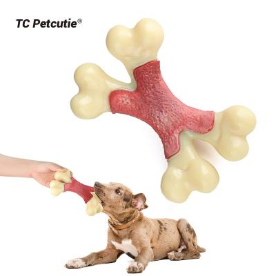 China Wholesale Stocked Pet Toy Eco Friendly Colorful Interactive Dog Chew Toy for sale