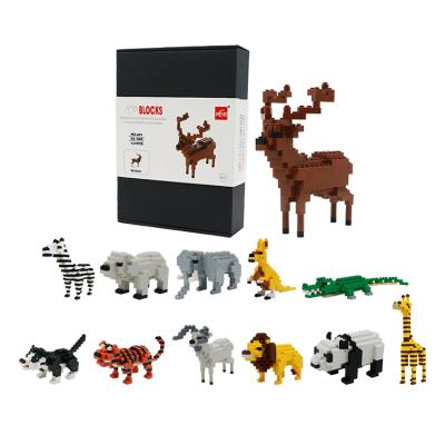 China Construction Toy Wholesale Animal Building Blocks Compatible Legos Diy Toys Educational Plastic Building Block Toy for sale