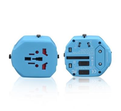 China Dual Port USB Charging Socket Universal Travel With 250V Rated Voltage for sale