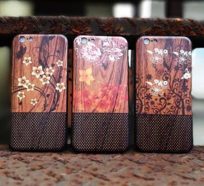 China Wooden Phone Case Iphone 5 , IPhone 6 S Bamboo Iphone Covers Case With Multiple Colors for sale