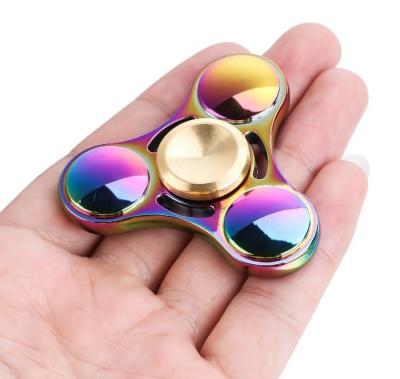 China 3 Bar Spinner Bearing Fight Metal Hand Toys Finger Fidget Spinner for sale