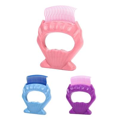 China 1 - 1 Shell Comb Cats Dog Grooming High Quality ABS Hair Brush Pet Tools Hair Knot Viable Cleaning Comb for sale