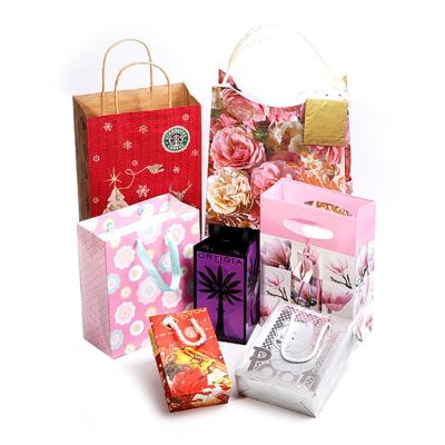 China Recyclable Textured Yina Paper Gift Bag Wedding for sale