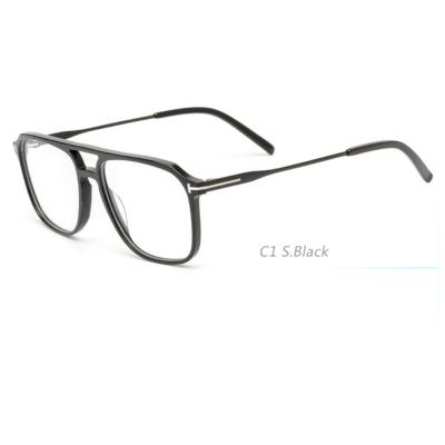 China Hot-sale fashionable men's classic square computer glasses fashion glasses optical glasses frame women eye unisex custom made for sale