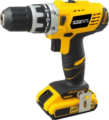 China 18V High Quality Li-ion 10mm Woodworking 13mm Two Speed ​​Electric Cordless Power Tools Drill for sale