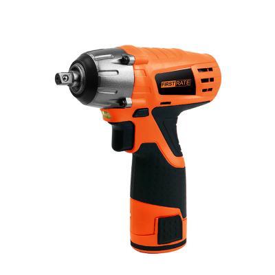 China Cast Aluminum Gear Head 12V Li-ion Lithium Battery Rechargeable Cordless Electric Impact Wrench With Power Indicator Torque Led Cordless Drill for sale