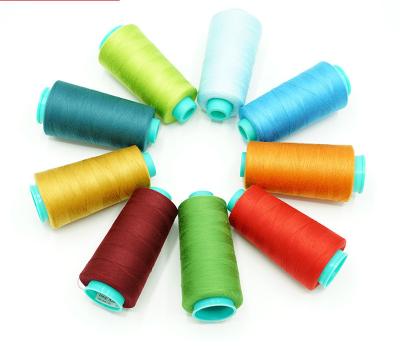 China Anti-bacteria sewing thread 100% polyester 3000 yards/thread spool, 40/2 professional threads for sewing machine for sale