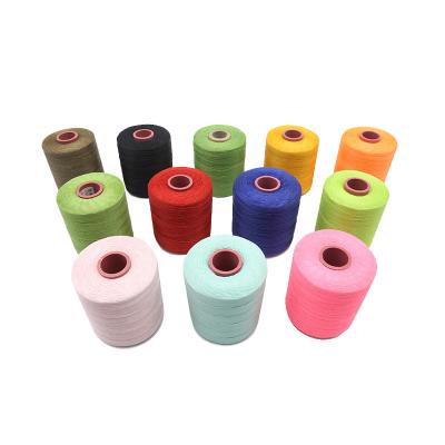 China Anti-bacteria Factory Cheaper Price Waxed String 1mm Flat Waxed Cord , Waxed Nylon Flat Cord Colored Polyester Sewing Thread for sale