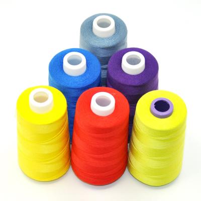 China Anti-bacteria sewing thread 100% polyester 3000 yards/thread spool, 40/2 professional threads for sewing machine for sale