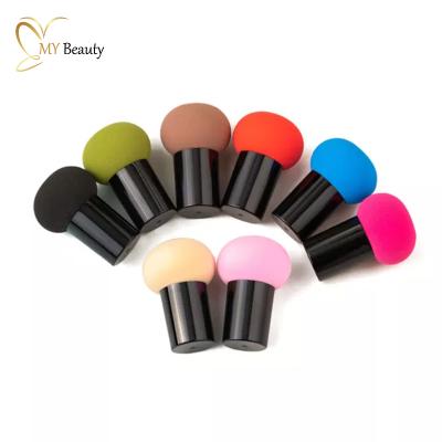 China Wholesale Beauty Cosmetic Soft Makeup Sponge Puff Stamp Head Makeup Tool Sponge Mushroom Cosmetic Tool for sale