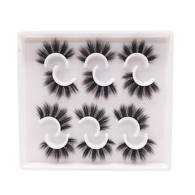 China Factory Price Natural Wholesale Custom Long Lashes 3d Magnetic Packing False Mink Eyelashes for sale