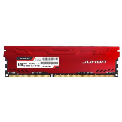 China Best Selling JUHOR PC Desktop DDR3 8GB 1600MHz 4GB 1333Mhz Ram For Accessories Dimm Desktop Computer Parts and Memoria RAMs for sale