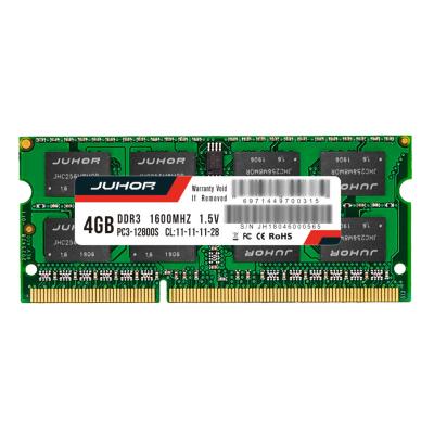 China LAPTOP Factory Price Laptop Ram Memory Ddr3 Memoria 8gb Pc3 1600mhz So-dimm 204pin ddr3 4gb 2gb for sale