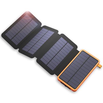 China Solar Power Bank Fast Support Charging 20000 mAh Portable High Quality Wireless Power Banks for sale