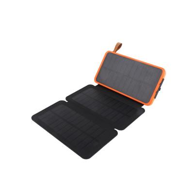 China Fast Support Charging Power Bank Solar Mobile Panels Waterproof Battery Pack 8000mAH Portable Charger PowerBanks for sale