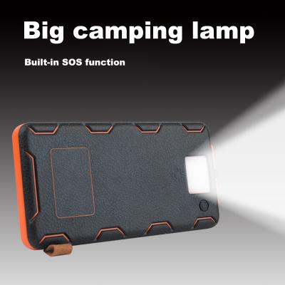 China Fast Support Charging Power Bank Solar Mobile Panels Portable Solar Pack Charger Battery Power Bank Waterproof for sale