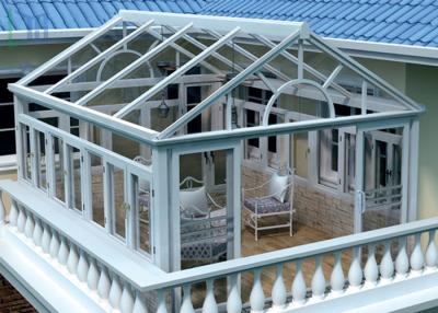 China Sicherheitsglas-Landhaus-Aluminiumrahmen-Gewächshaus Sunroom für das Freizeit-Leben zu verkaufen