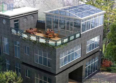 China RAHMEN-Gewächshaus Sunroom Eco Klimaaluminiumfür hochrangiges Landhaus zu verkaufen