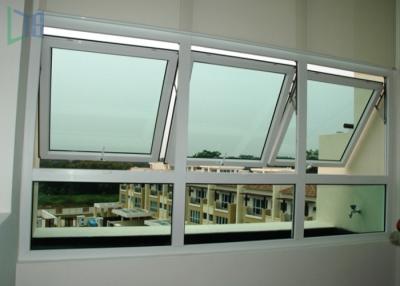 China Single / Double Glazed Awning Windows , Powder Coating Vertical Awning Windows for sale