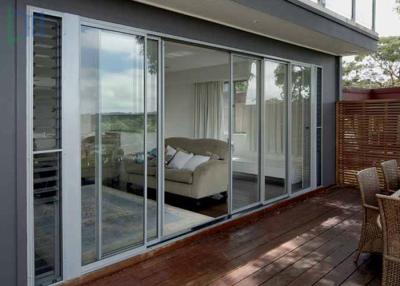 China Luxury Aluminium Sliding Doors Size Customized Heat Insulation For Interior for sale