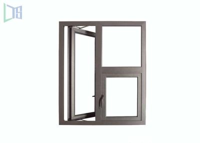 China Double Tempered Glass French Aluminium Casement Windows for Philippines Airproof for sale