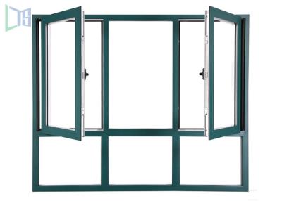 China International Style Aluminium Casement Windows Fly Mesh For Hospitals / School for sale