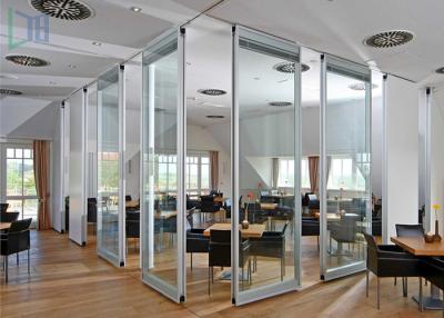 China Professional Office Glass Partition Walls , Aluminum Partition Wall For Door for sale