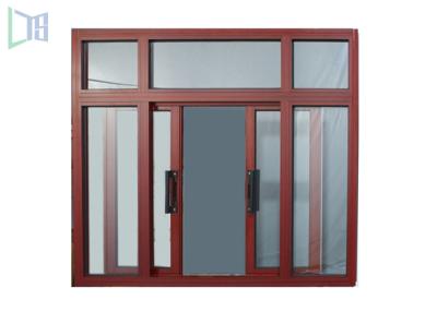 China Customized Aluminium Sliding Windows For South America / Double Glazed Sash Windows for sale