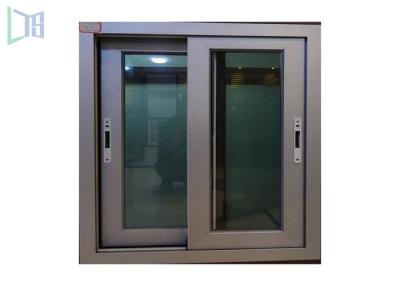 China Heat-Proof Outdoor Sliding Powder Coated Aluminium Windows Australian AS2047 Standard for sale