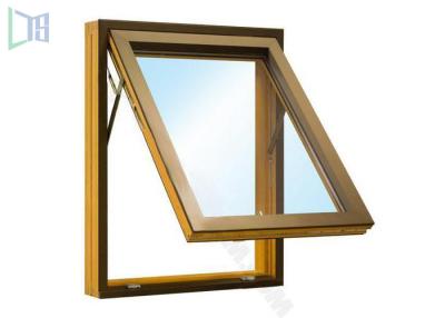 China Economical Top-Hung Safety Aluminium Awning Windows Better Ventilation performance for sale