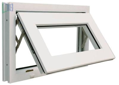 China Aluminium Friction Stay Top Hung Awning Windows With Thermal Break System for sale