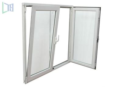 China Aluminium Tilt Turn Windows Thermal Break System Double Tempered Glass for sale