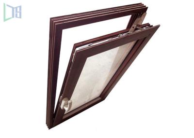 China Tilt And Turn Aluminum Glass Window Western Style Thermal Break Profile for sale