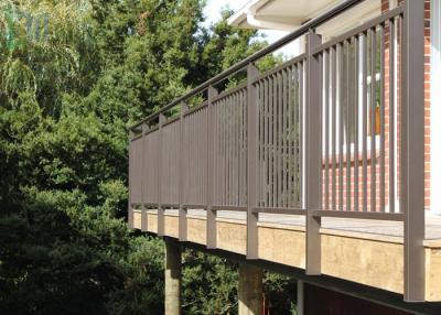 China Durability Aluminium Alloy Residential Railings with Customized Color for sale