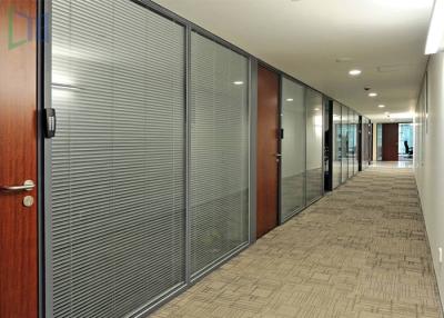 China División de aluminio de la pared de la división de Comercial para la oficina con el vidrio laminado en venta