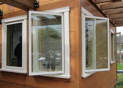 China Energy Saving Thermal Break Aluminum Casement Windows with Double Glazing Glass for sale