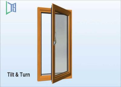 China Elegant Functional Aluminium Tilt And Turn Windows with Powder Coating for sale