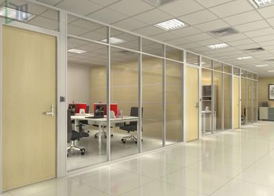 China Aleación de aluminio o división comercial Frameless de la oficina con la gafa de seguridad en venta