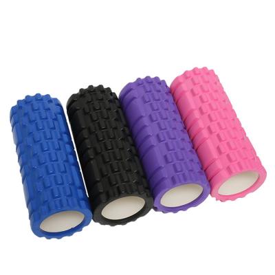 China Recyclable Black Sports Eva Pvc Yoga Foam Roller EVA Durable Using Low Price For Exercise for sale