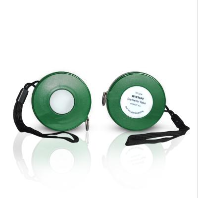 China Retractable Perimeter 2m Diameter Tree Pipe Tire Diameter Ruler Measure Tape Measure for sale