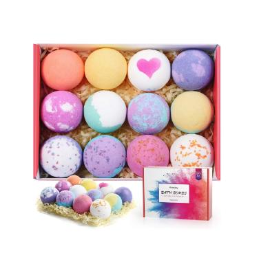 China Skincare Private Label Colorful Fizzy Bath Bombs Dropshipping Custom Vegan Natural Organic Hemp Cbd Bubble Fizzies Gift Set OEM Wholesale for sale