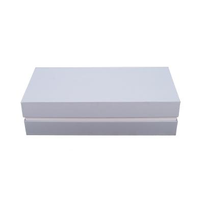 China China Custom Made Chamshell Luxury Handmade Cosmetic Rigid White Cosmetic Gift Box Packaging Boxes With Logo Packaging For Girl for sale