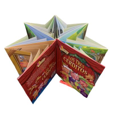 China Amazon Luxury Wholesale 3d Logo Kids Pop Book Custom Board Printing Service Color Book For Children Story Book for sale