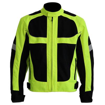 China Hot Selling Breathable EVA Padded Armor Reflective Motorcycle Breathable And Auto Racing Wear Motorcycle Jacket for sale