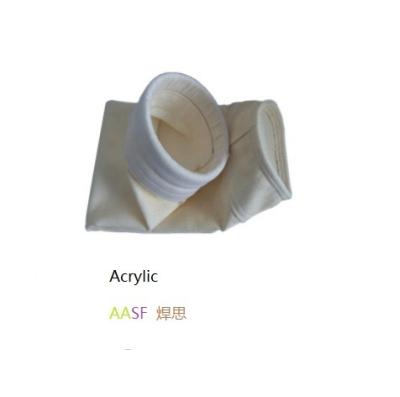 China Garment Shops Customized Product Bag Acrylic Air Filter 1.7-2.2mm For Industrial Cement Plant Bag Filter Dust Collector Bag Matching Cage for sale