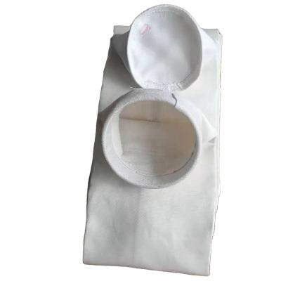 China Garment Shops Woven Coated Fiberglass Filter Bag 810 Gsm With PTFE 127*3000mm For Dust Collector To Filter Dust Or Collect Matching Bag Cage for sale