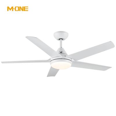 China OEM /ODM LED Ceiling Fan Lower Noise Plywood 5 Blades 48 Inch Decorative Recessed Ceiling Fans With LED Light for sale